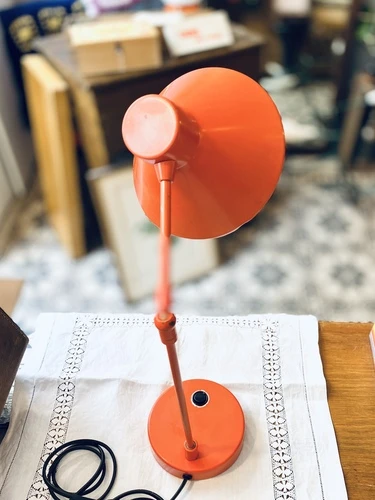 Lampe Habitat vintage orange