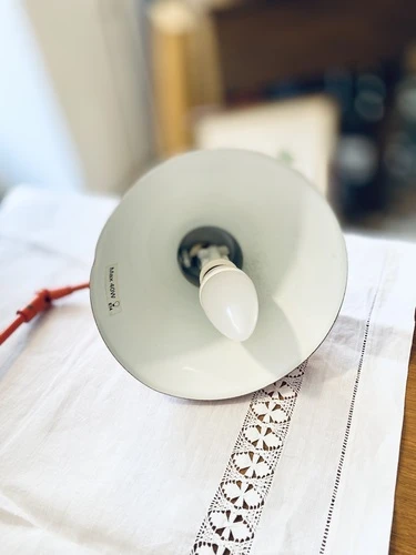 Lampe Habitat vintage orange