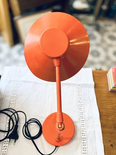 Lampe Habitat vintage orange