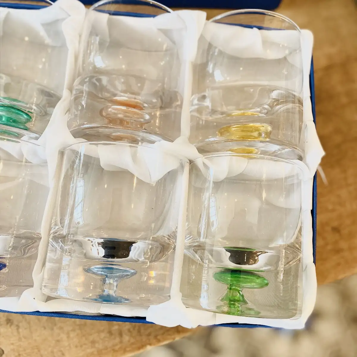 Coffret 6 verres whisky en cristal de Lorraine Boog Frères